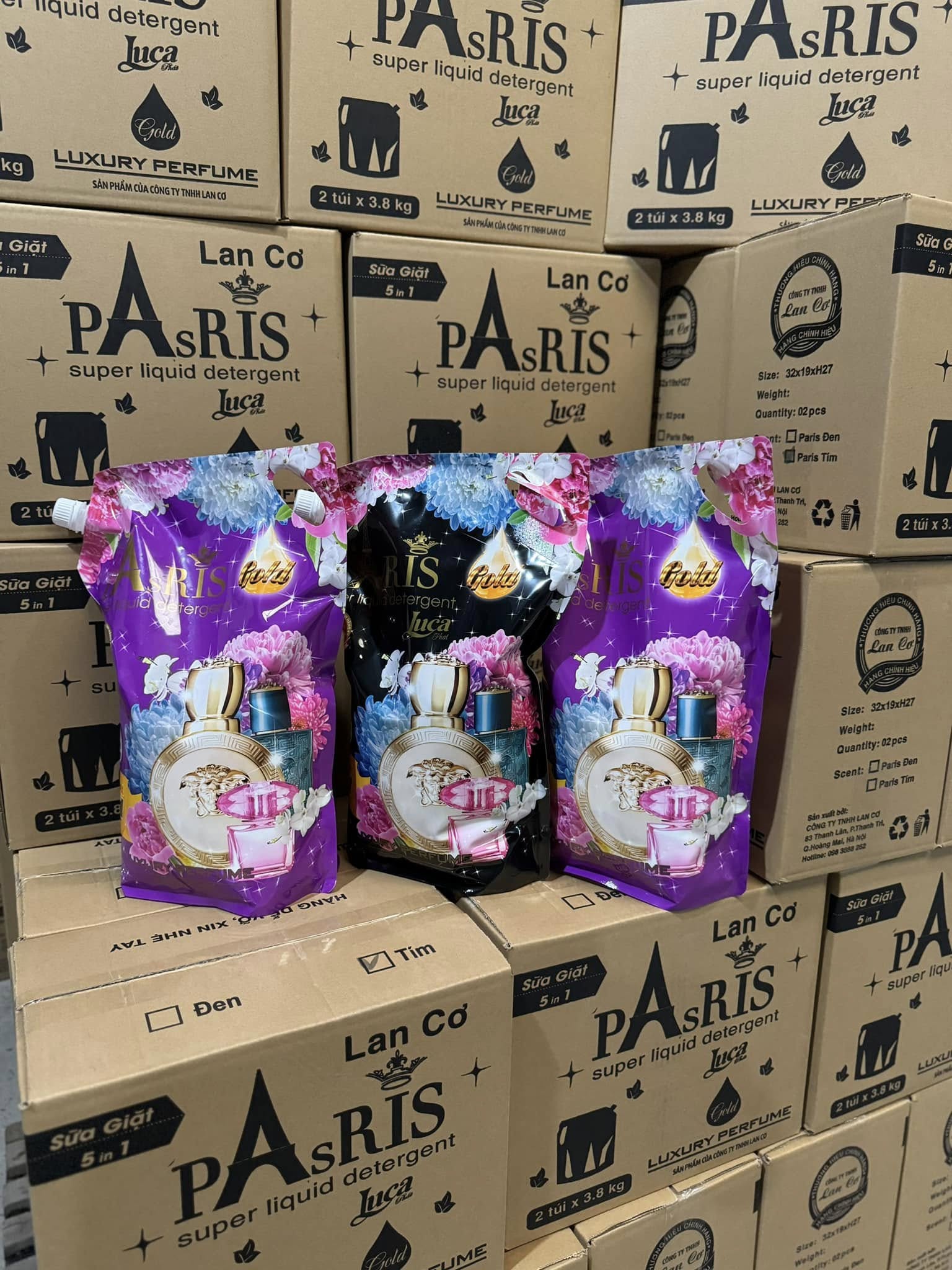 nước giặt paris